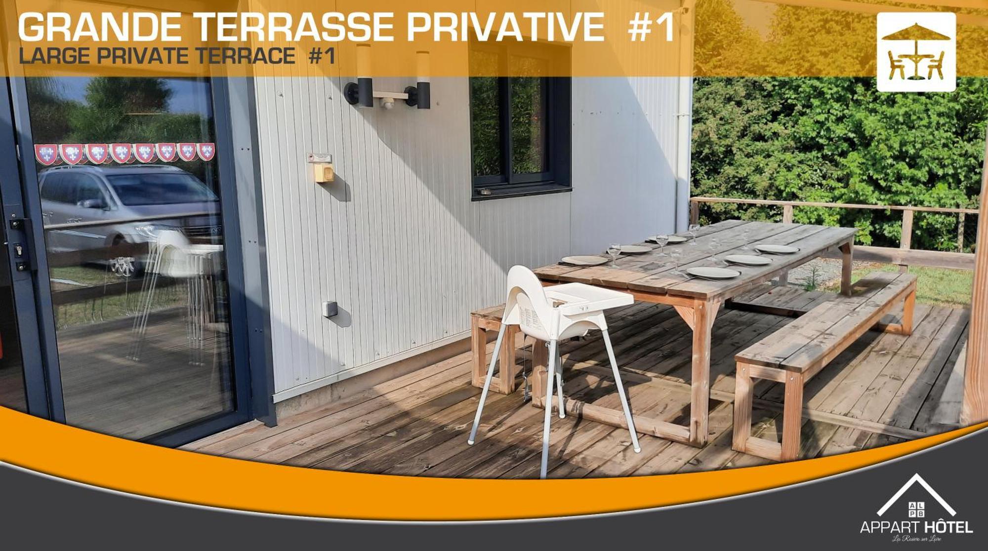 Appart'Hotel Les Pres Blondeau - 1 A 10 Personnes - 3 Chambres - Terrasse - Parking Prive - Wifi Les Rosiers-sur-Loire Экстерьер фото